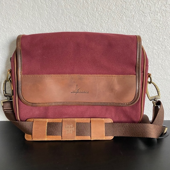 Jon Hart Canvas Messenger Bag